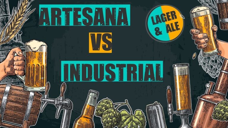 Diferencia entre cerveza artesanal y cerveza industrial: todo lo que debes saber